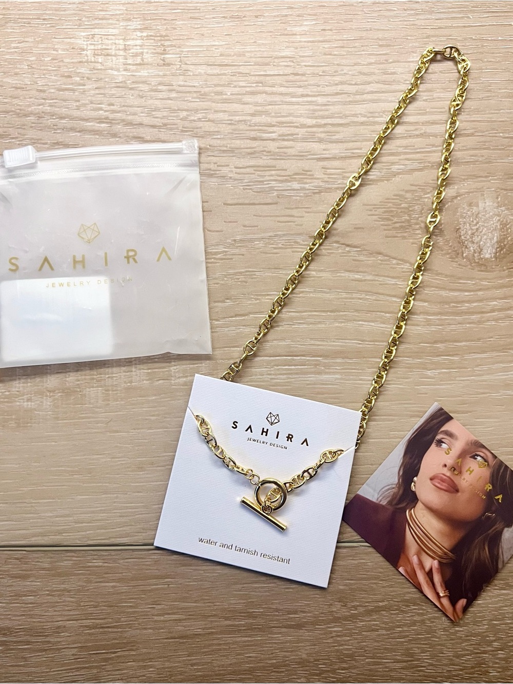 Gold Toggle Link Necklace - Women's Jewelry